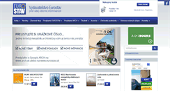 Desktop Screenshot of eurostav.sk